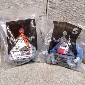 Vintage 2001 McDonald's Monsters Inc. Action Figures - Blue and White